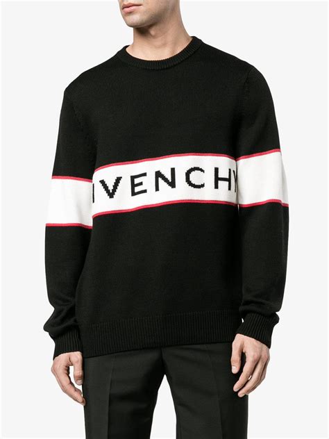 black givenchy jumper|givenchy jumpers men's.